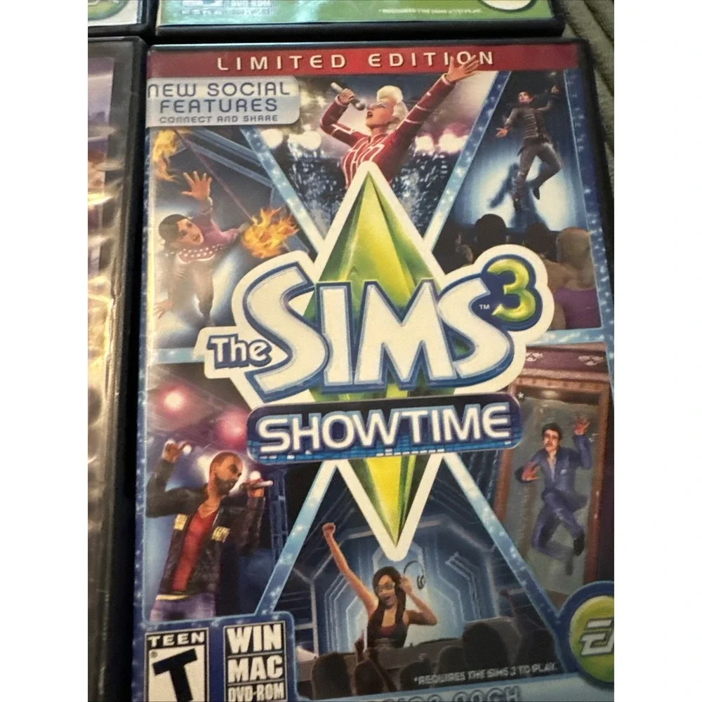 THE SIMS 3 PC Windows Mac Lot of 5, Pets, Loft, Outdoor, Late Night, Expansions